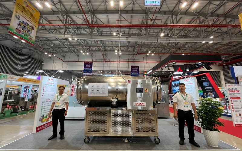 Các thiết bị sấy thăng hoa, sấy lạnh, sấy chân không và cô đặc chân không của SASAKI dành cho chế biến nông sản, thực phẩm.