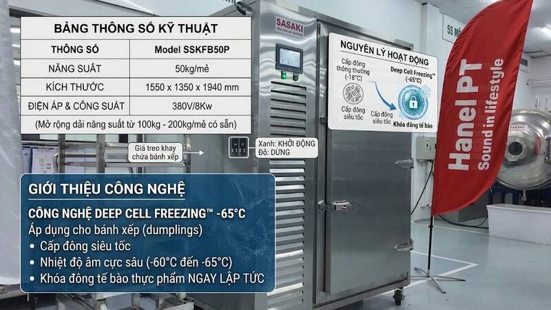 Công nghệ Deep Cell Freezing™ -65°C