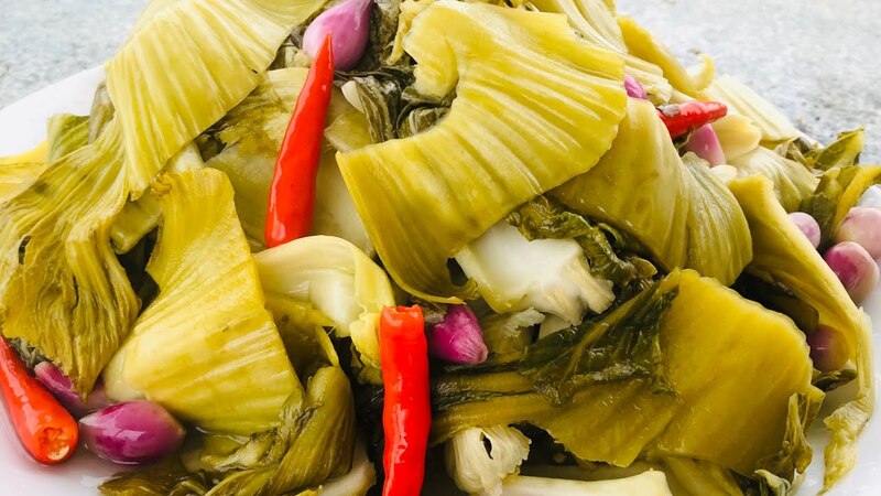 Dưa cải muối chua