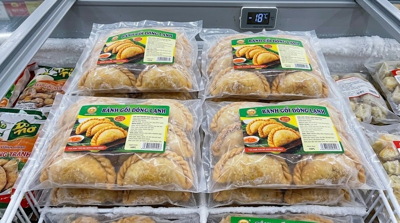 Hình ảnh bánh gối đông lạnh