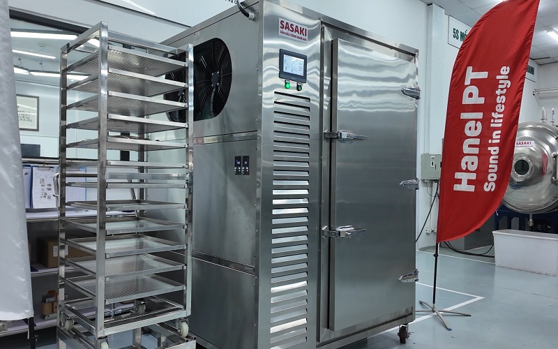 Máy cấp đông sâu SASAKI cho thịt trâu